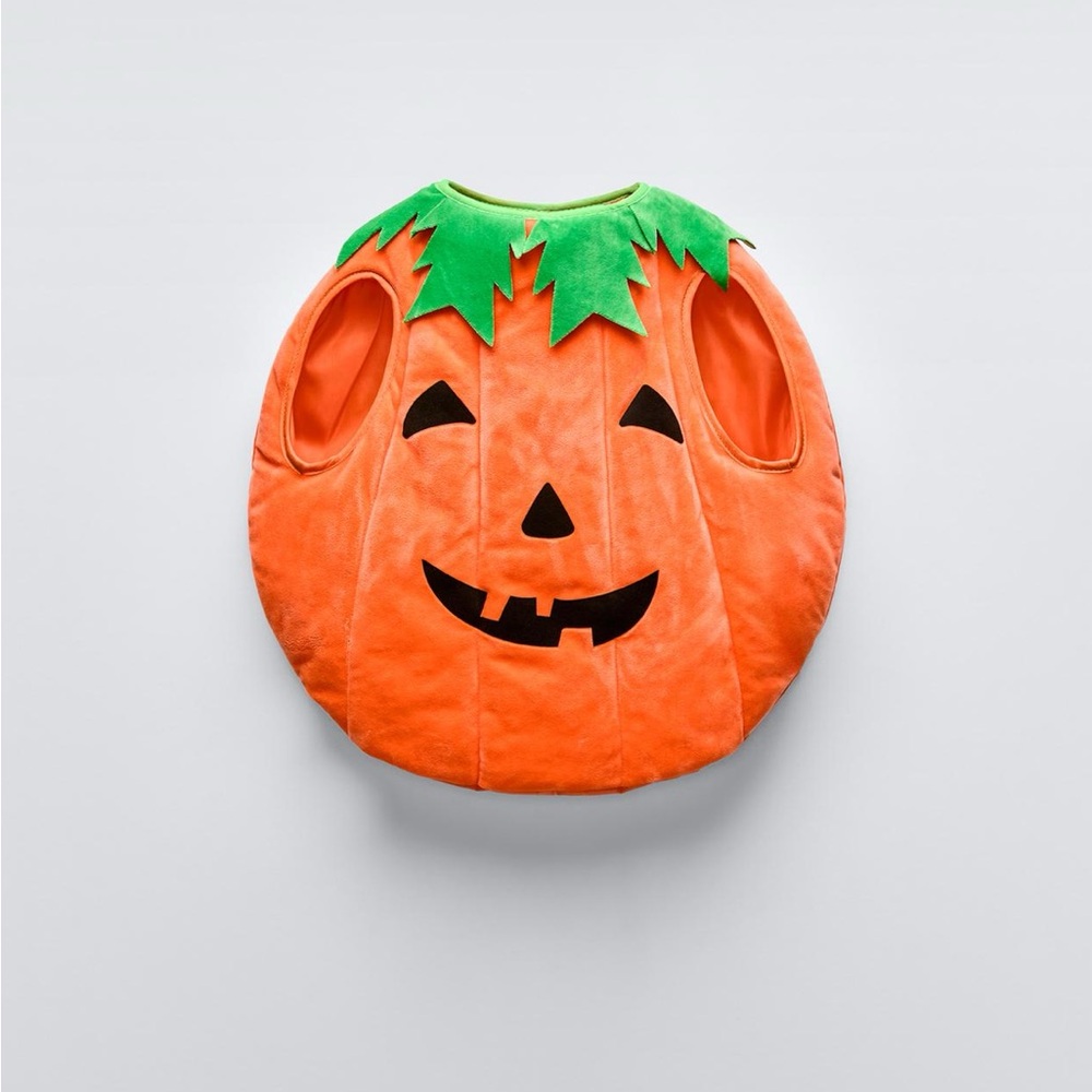 Zara kids pumpkin Halloween costume